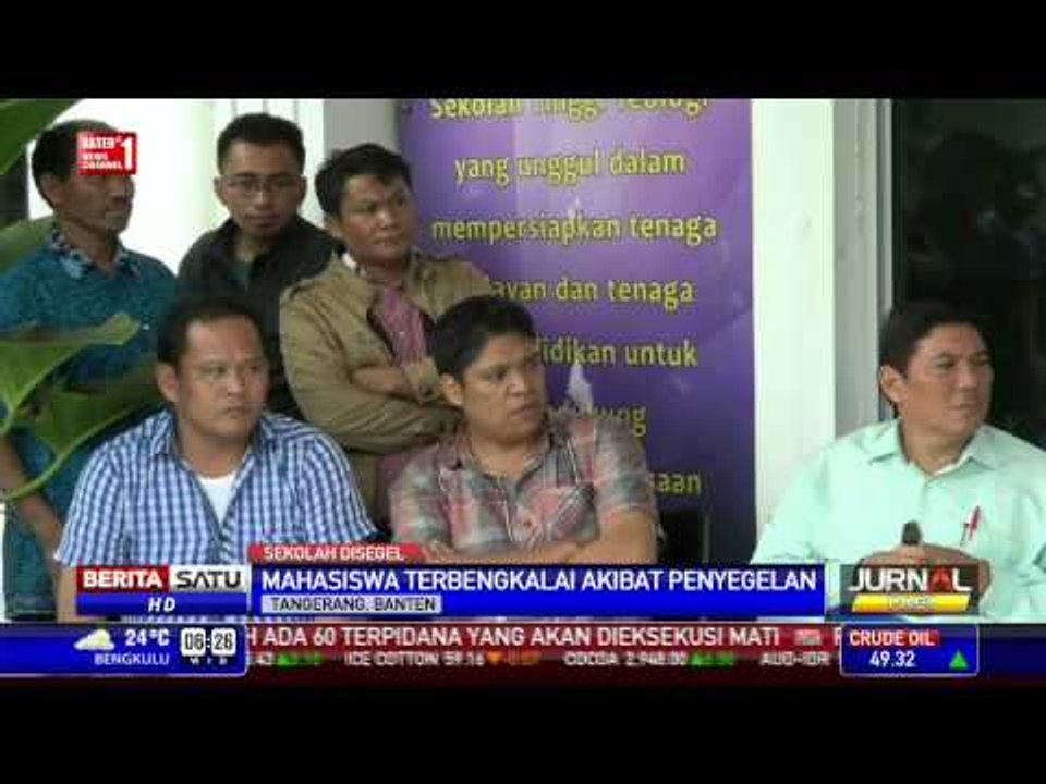 Gedung Disegel, Mahasiswa Theologi di Batu Ceper Terlantar
