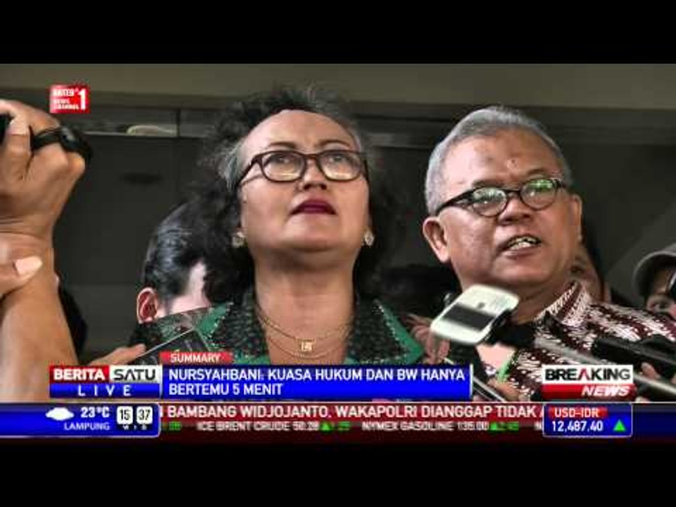 Nursyahbani: Penangkapan Bambang Widjojanto adalah Teror