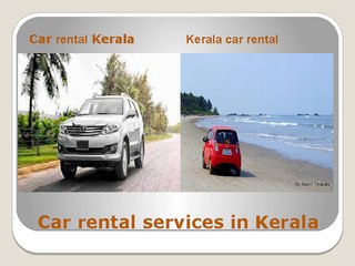 Compare car rental prices in Kerala