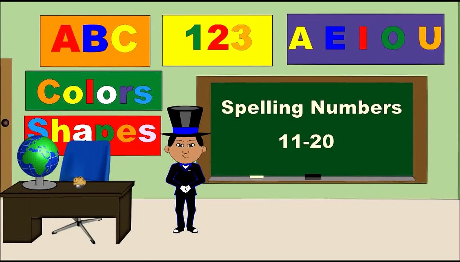 Spelling Numbers 11 Spelling Numbers 11 For Children Video Dailymotion