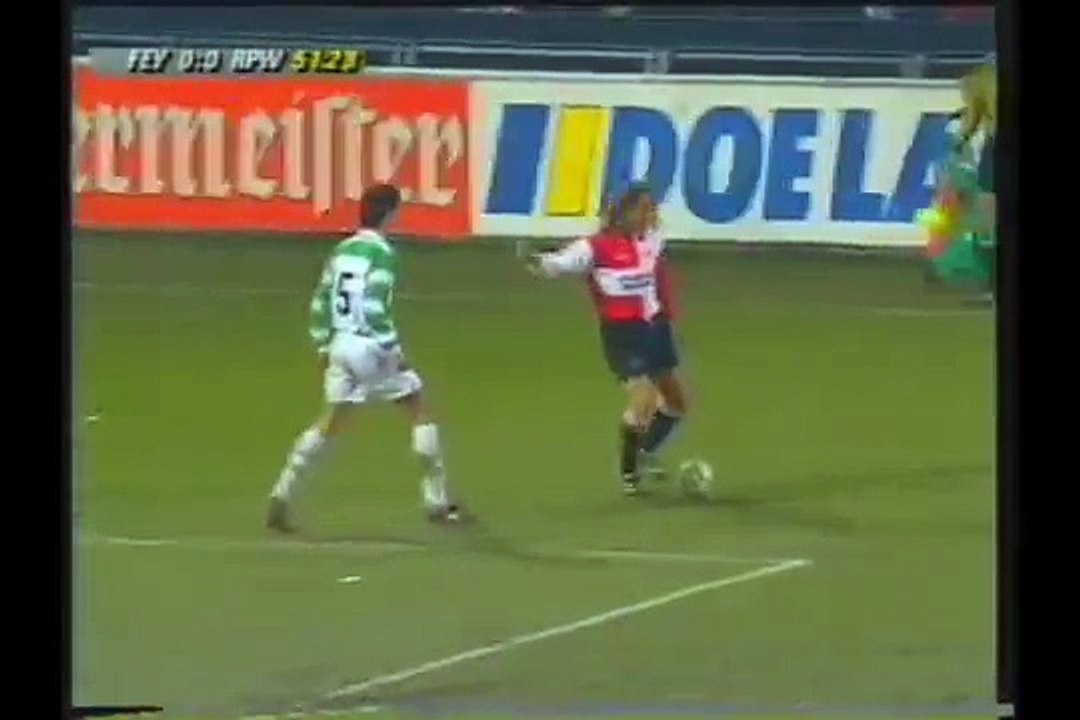 04.04.1996 - 1995-1996 UEFA Cup Winners' Cup Semi Final 1st Leg Feyenoord 1-0 Rapid Wien