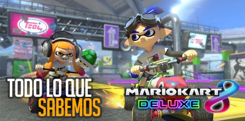 Todo lo que sabemos de Mario Kart 8 Deluxe