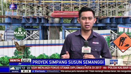 Pembangunan Simpang Susun Semanggi Sudah 50 Persen #GoodJobInJakarta