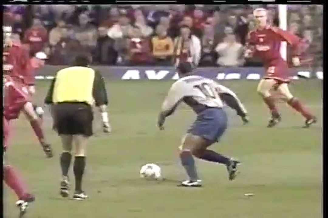 19.04.2001 - 2000-2001 UEFA Cup Semi Final 2nd Leg Liverpool 1-0 Barcelona