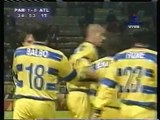 20.04.1999 - 1998-1999 UEFA Cup Semi Final 2nd Leg Parma AC 2-1 Atletico Madrid