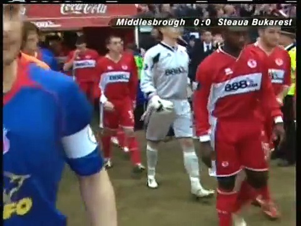 27.04.2006 - 2005-2006 UEFA Cup Semi Final 2nd Leg Middlesbrough FC 4-2 Steaua Bükreş