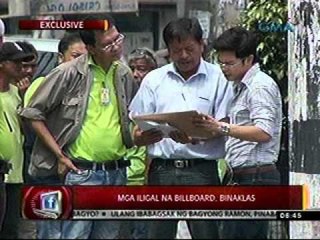 24 Oras (10-11-11) Baklas-billboard ng MMDA