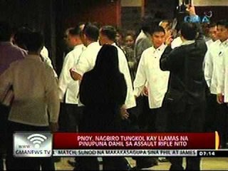 24 Oras (10-11-11) Biro ni PNoy kay Llamas