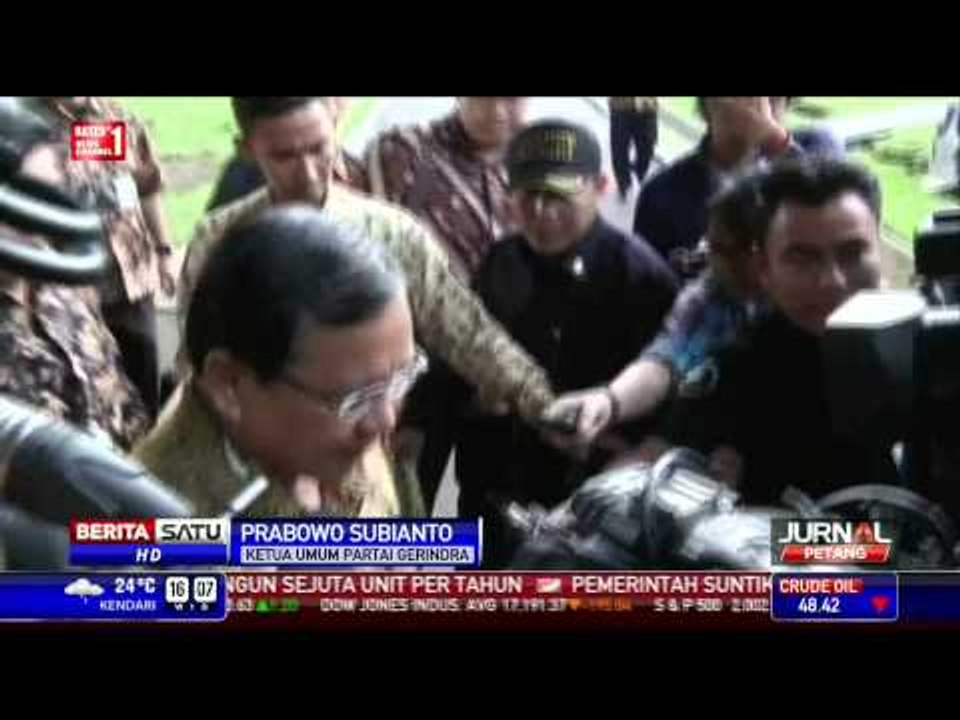 Temui Presiden Jokowi, Prabowo Subianto: Saya Hanya Silaturahmi