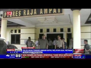 Kapal Vietnam Lakukan Pencurian Ikan di Perairan Raja Ampat