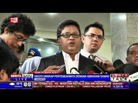 Hasto Kristianto Ungkap Pertemuan dengan Abraham Samad di Bareskrim