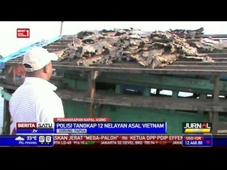 Polisi Tangkap 12 Nelayan Asal Vietnam