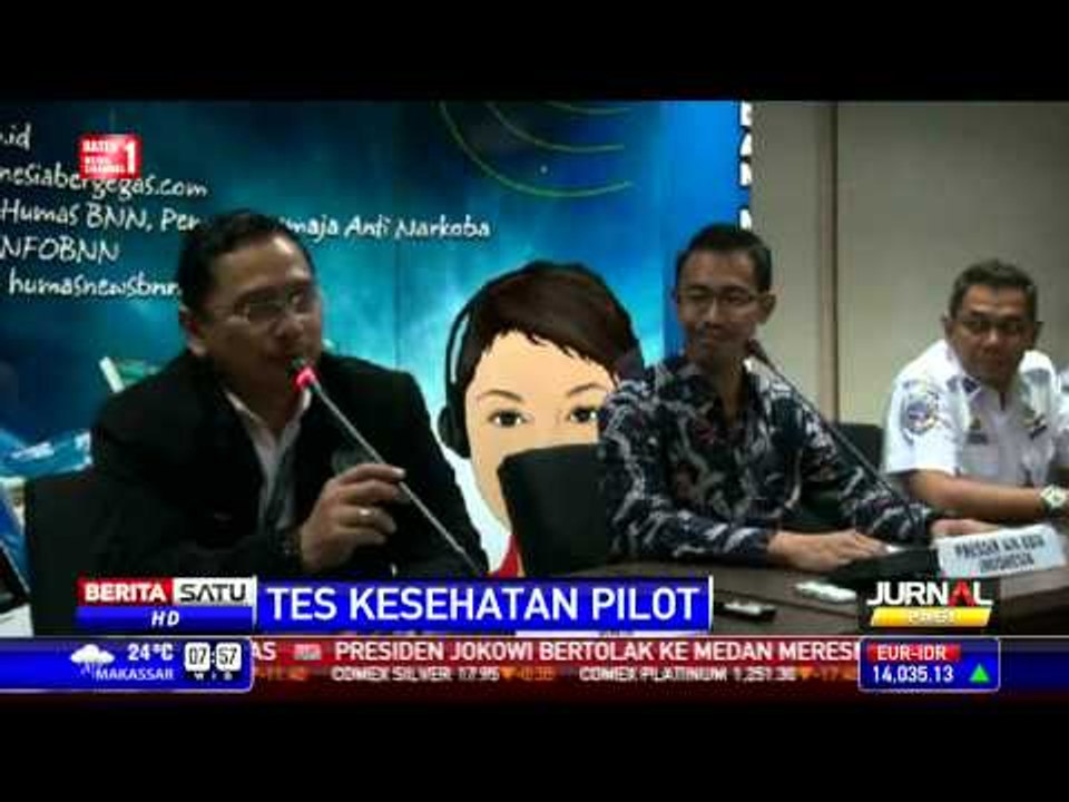BNN: Pilot AirAsia Tidak Gunakan Narkoba