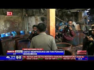 Polrestabes Bandung Gerebek Pabrik Saus dan Kosmetik Ilegal
