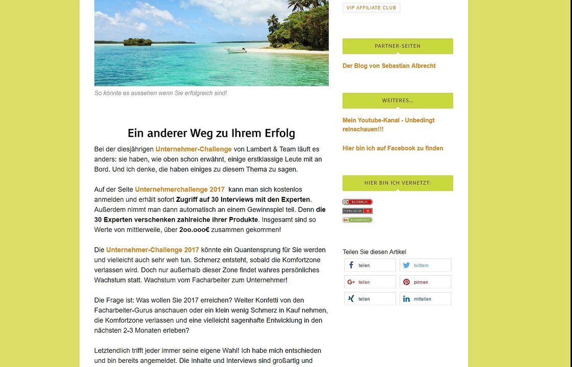 Unternehmerchallenge 2017 Artikel Teil 3