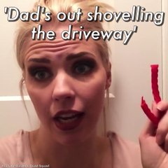 Mom of Quadruplets hiding in a a closet!