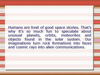 Harry Coumnas Is All Set To Make A Film On “Existence Of Life On Mars”