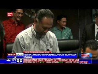 Minta Perlindungan Hukum, BW Temui Ketua Peradi