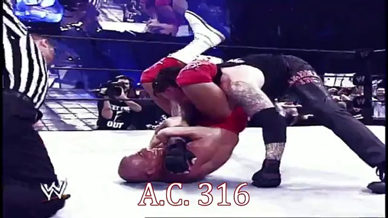 The Rock John Cena Hulk Hogan Undertaker, Kurt Angle Jericho & Edge segments 7 11 2002