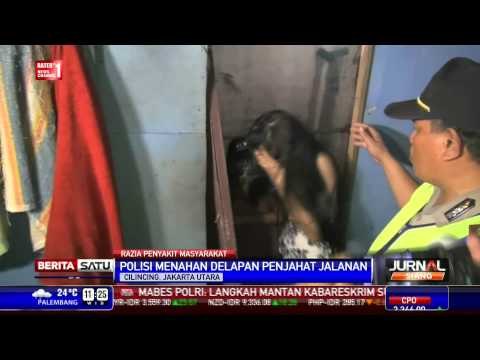 Polisi Gelar Razia Preman dan PSK di Cilincing