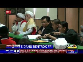 Video Demo Rusuh FPI Menolak Ahok Diputar di Pengadilan