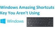 Windows  Amazing Shortcuts Key You Aren't Using