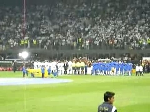 Hymne italien san siro 08/09/2007