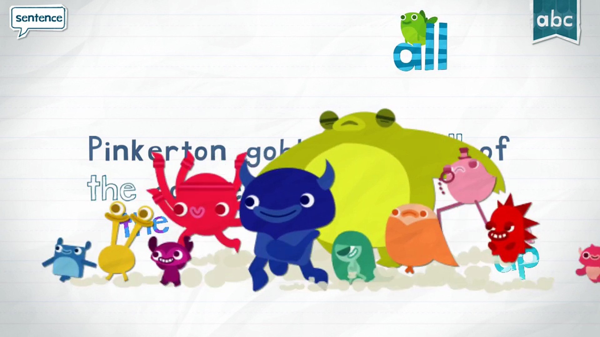 Endless Reader English Words Fun Learning For Kids Originator Video Dailymotion