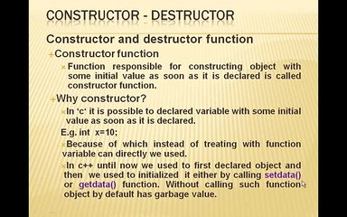 C++ Tutorial for Beginners - 8 - C++ Constructor Tutorial