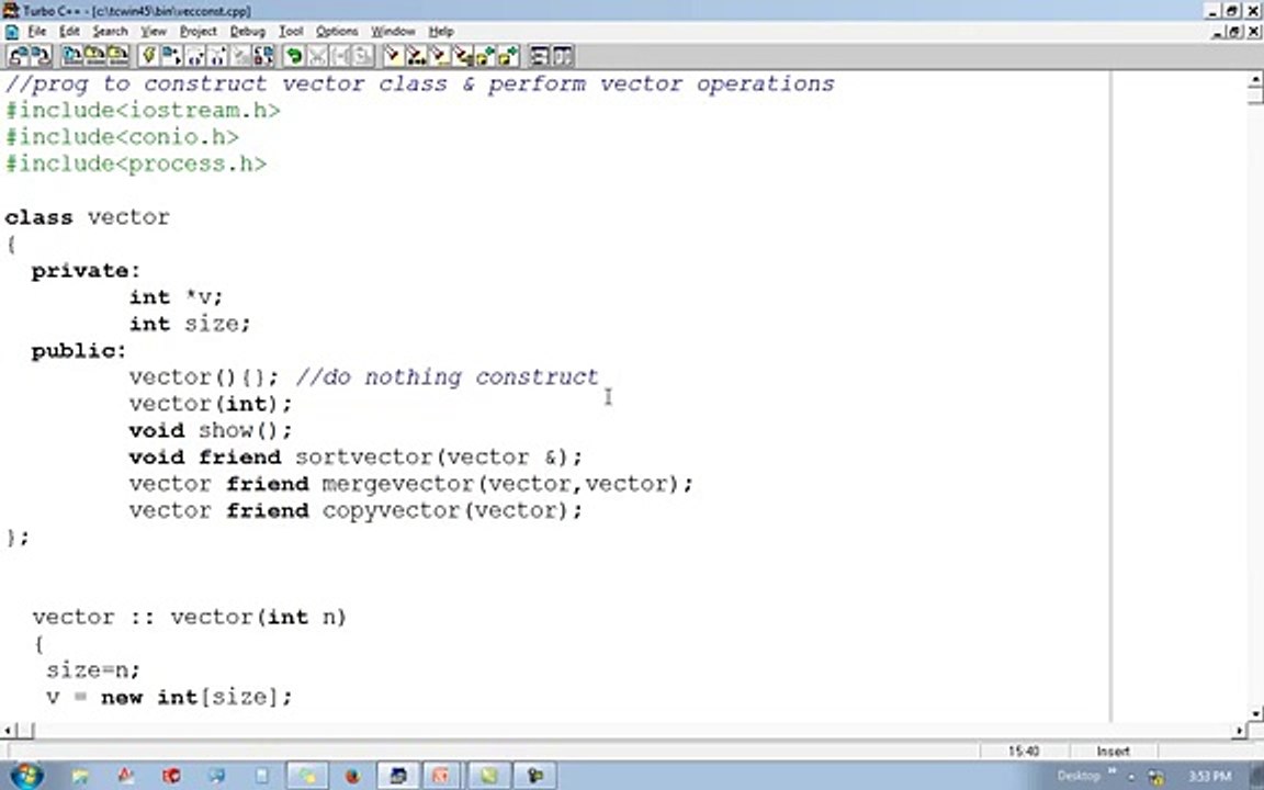 C++ Tutorial for Beginners - 9 - C++ Vector Tutorial  C++ Dynamic Array by Constr