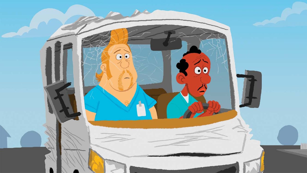 Pixar Short Film: George & A.J. (2009)