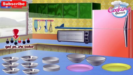 How To Rainbow Cake Cooking Online Games || Kids Baby Games Youtube Videos