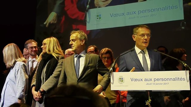 Extrait des Voeux 2017 de @philippejuvin à La Garenne Colombes