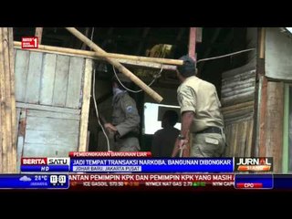 Jadi Sarang Narkoba, Belasan Bangunan di Johar Baru Dibongkar