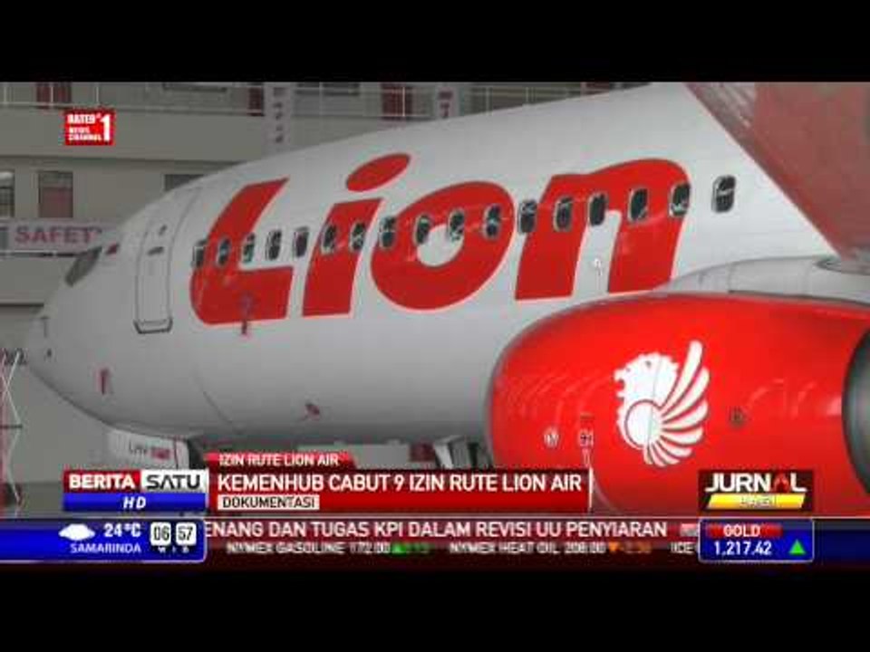 Kemenhub Cabut Sembilan Izin Rute Penerbangan Lion Air