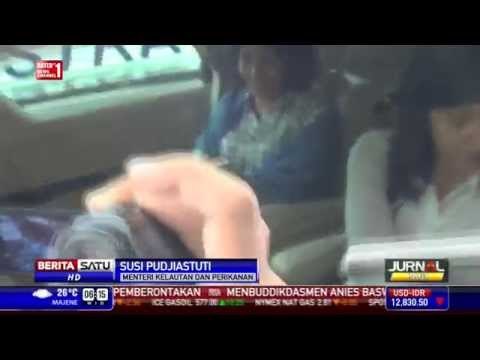 Susi Pudjiastuti Cuek Didemo Nelayan