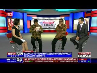 Lunch Talk: Optimalisasi Empat Pilar MPR #1