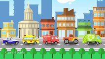 Learn Colors for Children with Street Vehicles and Cars   Colours for Kids Learning Video
