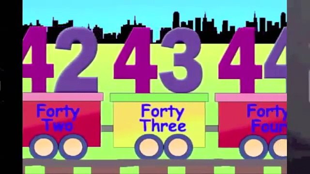 Learn Number Train learning Numbers for kids Numbers Counting 1 To 100
