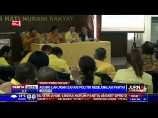 Agung Laksono Safari Politik ke Partai Hanura