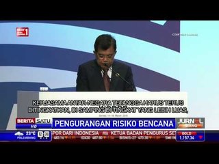 JK Pidato di Konferensi Pengurangan Risiko Bencana