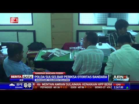 Kasus Hanggar Roboh, Polda Periksa Otoritas Bandara Makassar