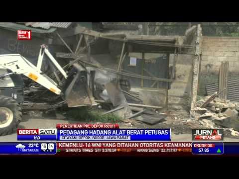 Penertiban PKL di Stasiun Citayam Ricuh