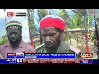 Panglima OPM Goliat Tabuni Serahkan Diri
