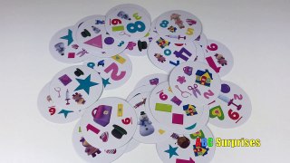 Disney Junior DOC MCSTUFFINS Spot It Game Matching Numbers and Shapes Learning Game for Kids Toys