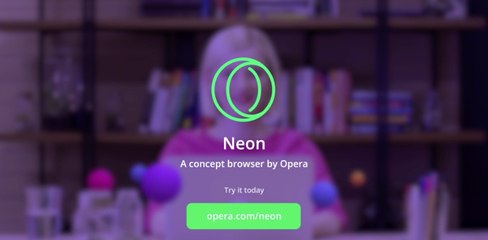 Neon, el nuevo navegador de Opera