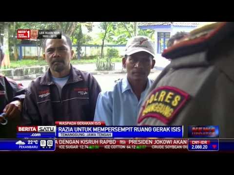 Polres Temanggung Razia ISIS di Sejumlah Titik