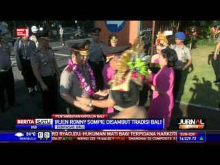 Irjen Ronny Sompie Disambut Tradisi Bali