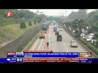 Atasi Macet, Tol JORR Berlakukan Buka Tutup Jalur Truk