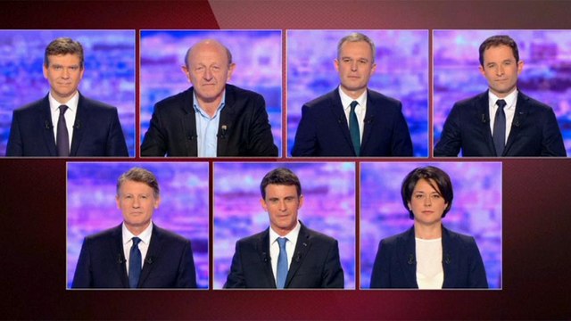 França: Candidatos de esquerda às presidenciais defrontam-se em debate